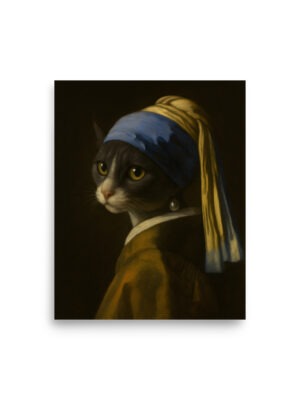Famous Cat Poster